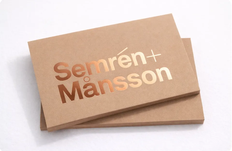 Foil Business Cards 1